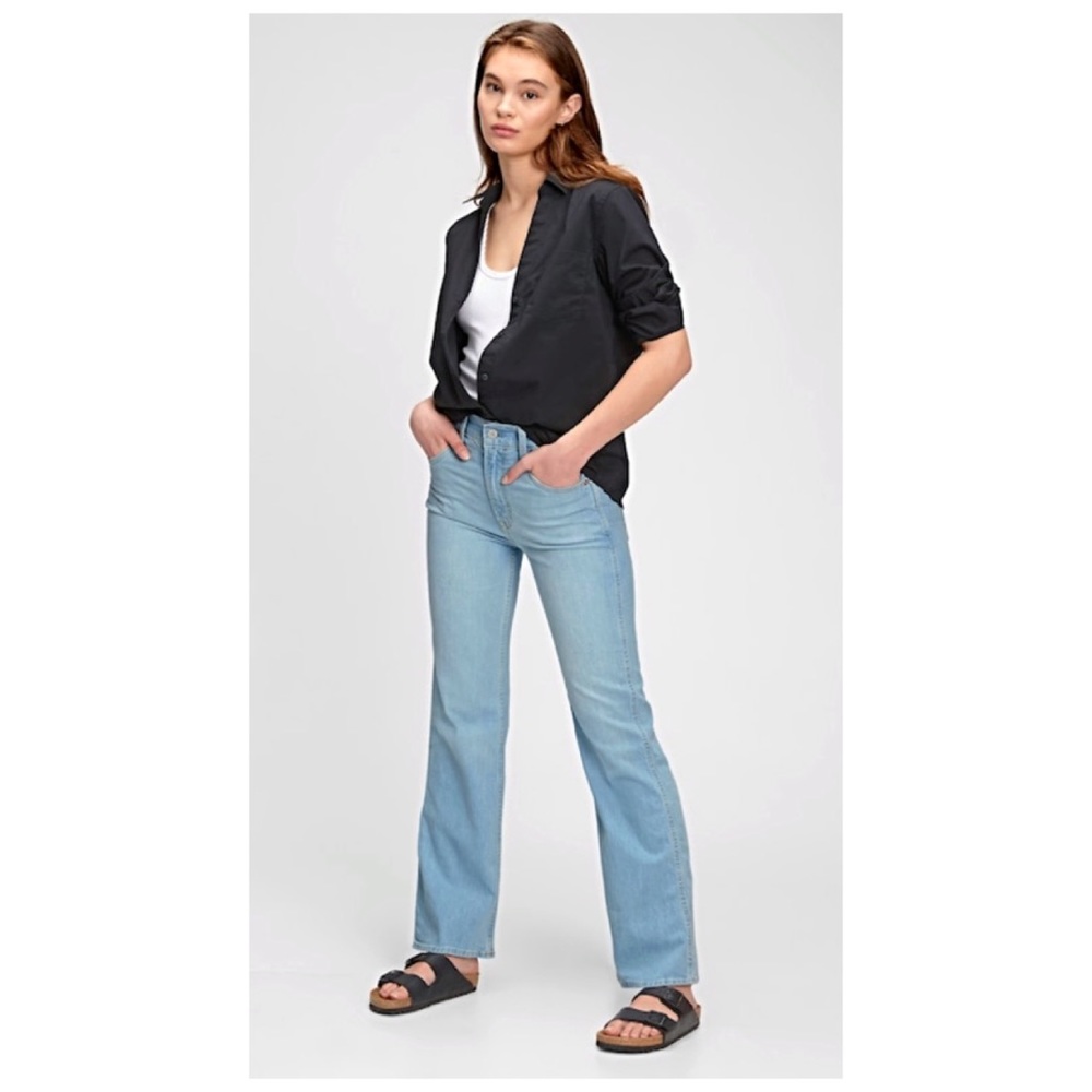 🍑 GAP Vintage-70’s Inspired High-Rise Jeans size 10 Women’s Jeans 10 NWT… - Picture 4 of 5